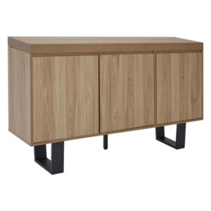 Otell Wooden Sideboard With U-Shaped base In Natural