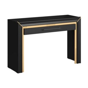 Allen Wooden Dressing Table With 1 Drawer In Black