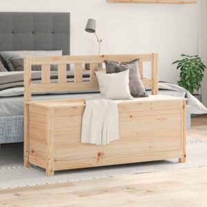 Laval Wooden Large Hallway Storage Seating Bench In Natural